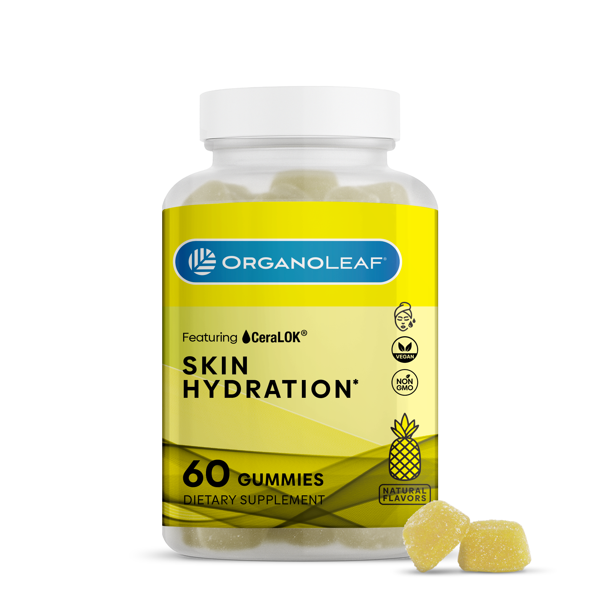 Skin Hydration (Featuring CeraLOK®) Sugar-Free Gummies