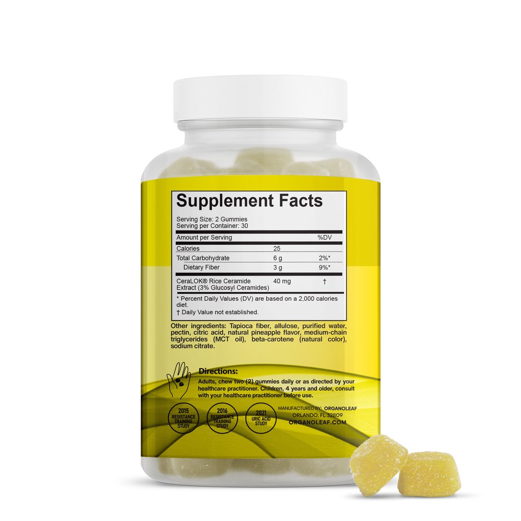 Skin Hydration (Featuring CeraLOK®) Sugar-Free Gummies