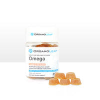 Omega Omega 3 EPA DHA Sugar Free Gummies OrganoLeaf