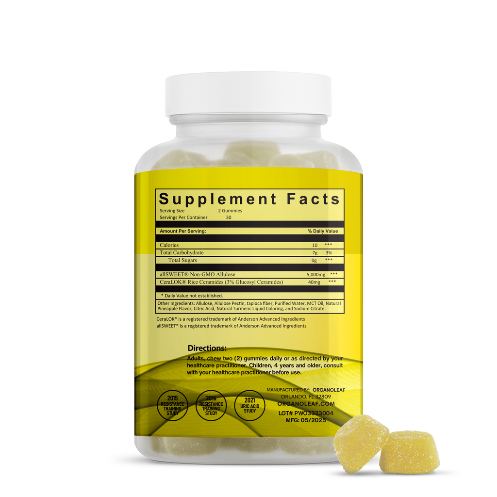Skin Hydration (Featuring CeraLOK®) Sugar-Free Gummies
