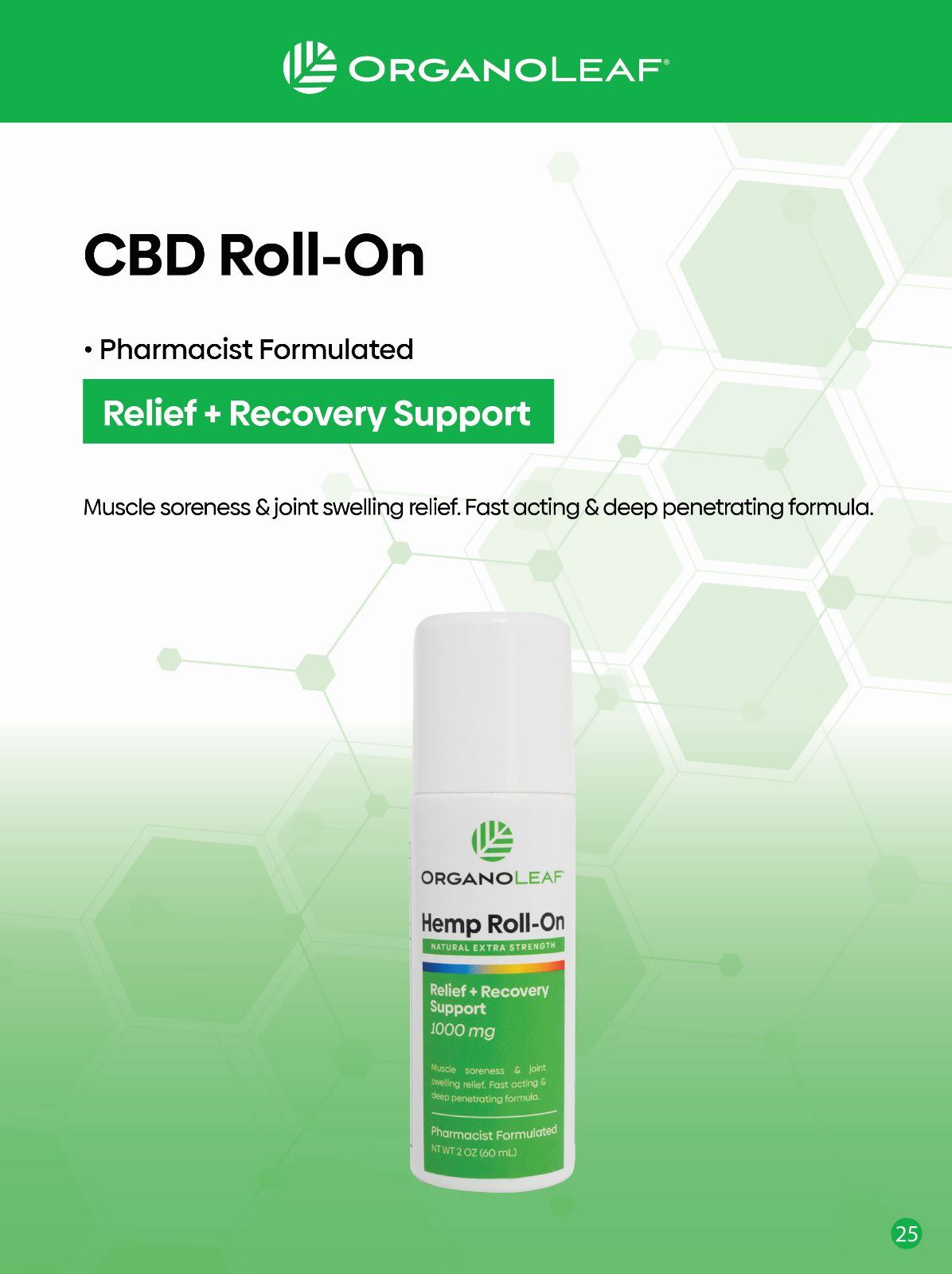 Hemp Roll-On – OrganoLeaf