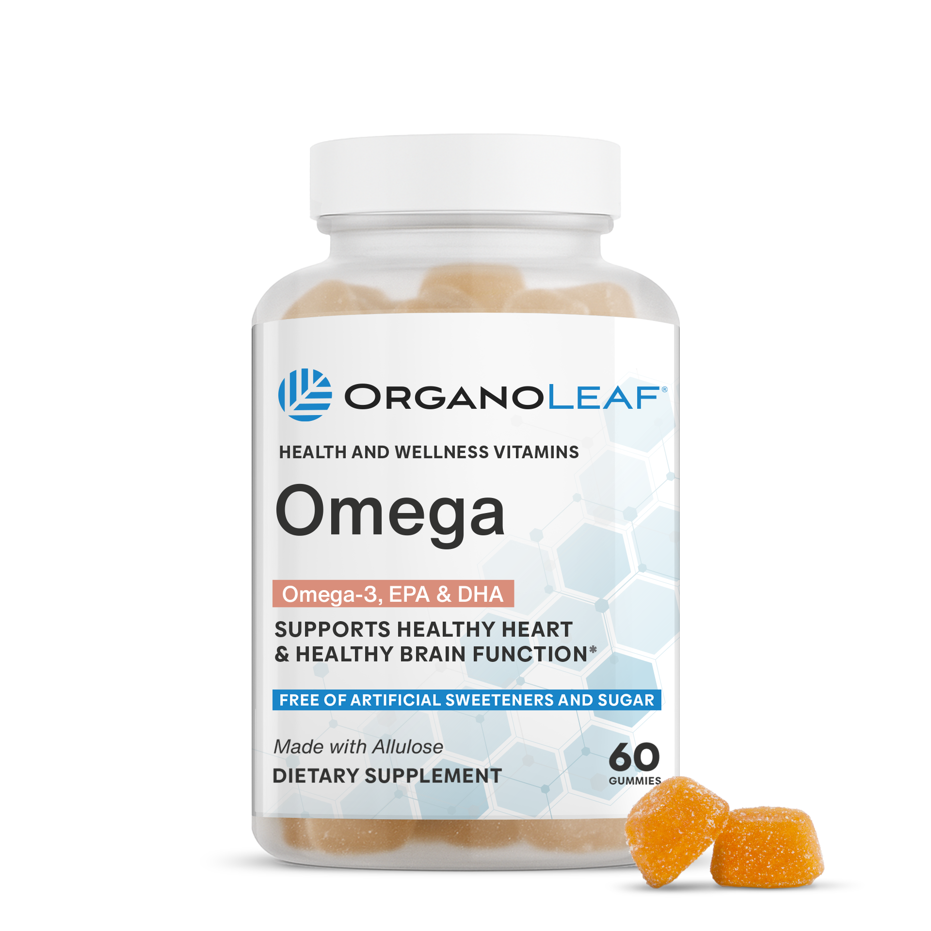 Omega: Omega-3, EPA & DHA Sugar-Free Gummies